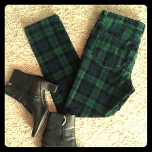 AMAZING Joe Fresh Plaid Corduroy Pants, 12